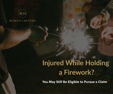 Firework Injury Claims in South Carolina | Romeo Deters